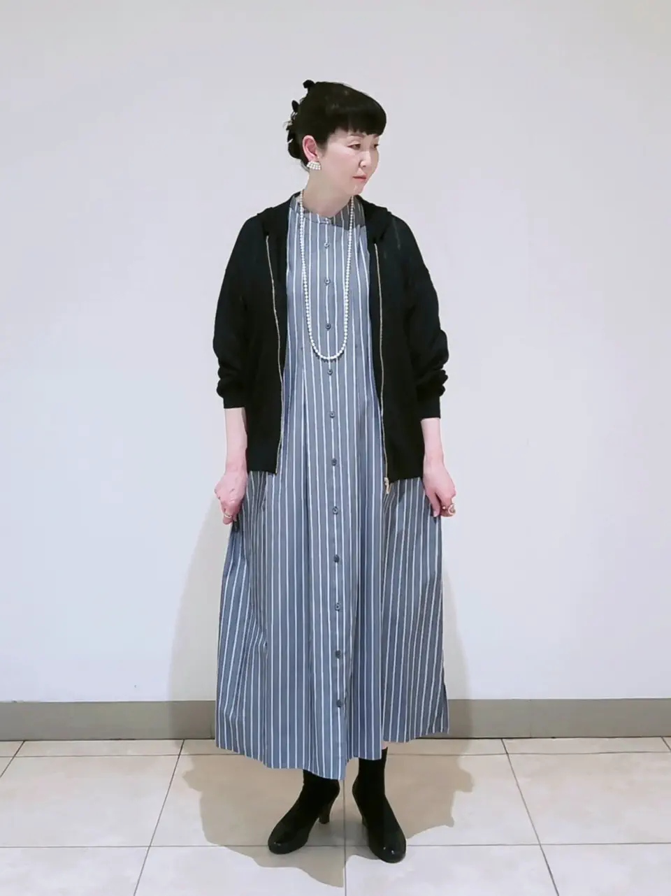 J.PRESS LADIES L スタッフ コーディネート画像