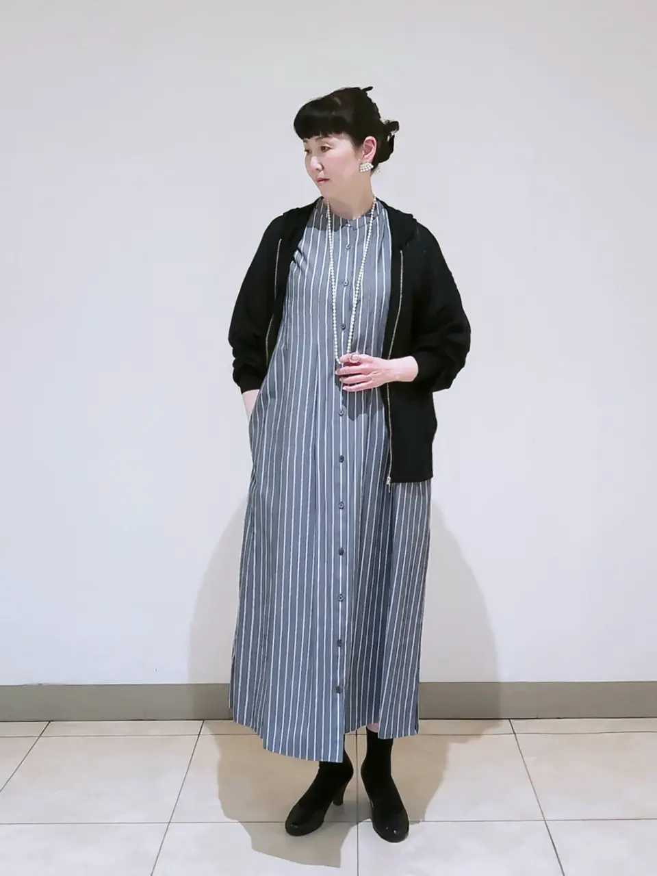 J.PRESS LADIES L スタッフ コーディネート画像