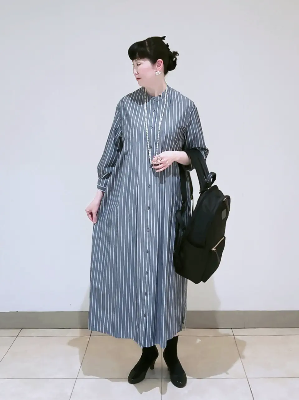 J.PRESS LADIES L スタッフ コーディネート画像