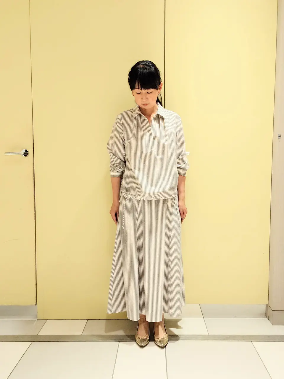 J.PRESS LADIES スタッフ コーディネート画像