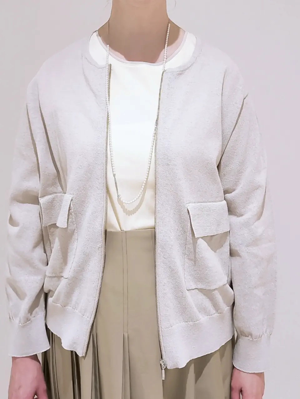 J.PRESS LADIES L スタッフ コーディネート画像