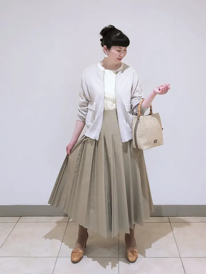 J.PRESS LADIES L スタッフ コーディネート画像