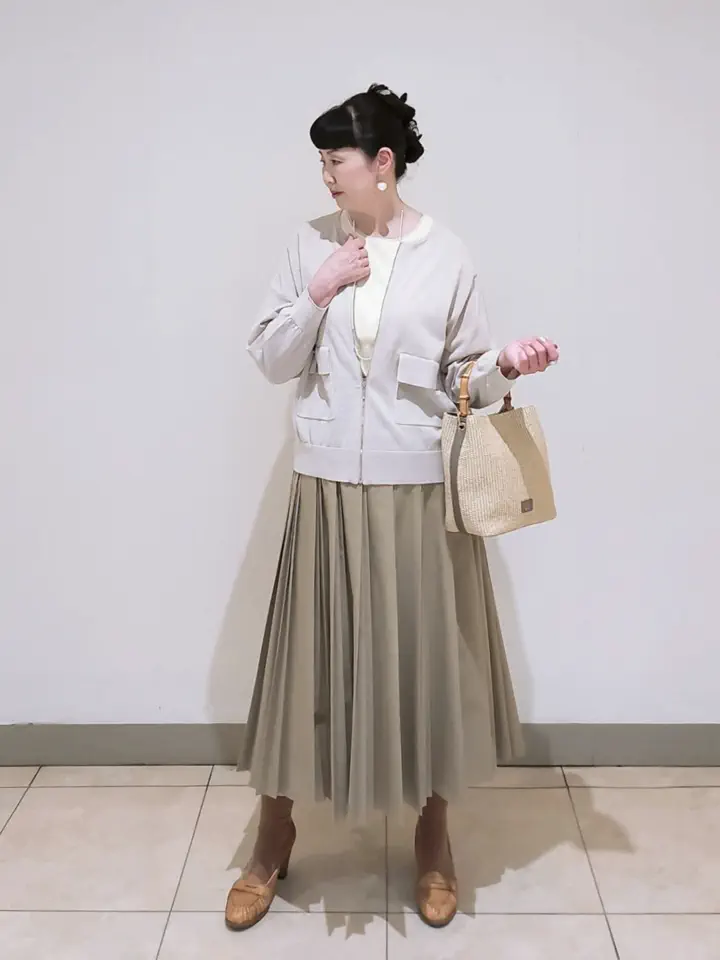 J.PRESS LADIES L スタッフ コーディネート画像