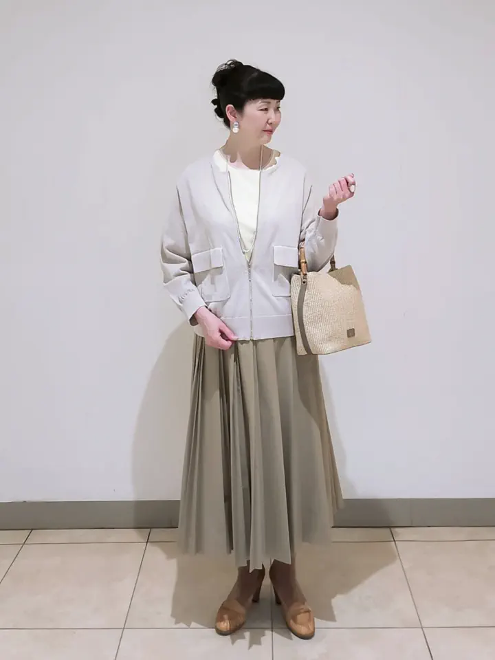 J.PRESS LADIES L スタッフ コーディネート画像