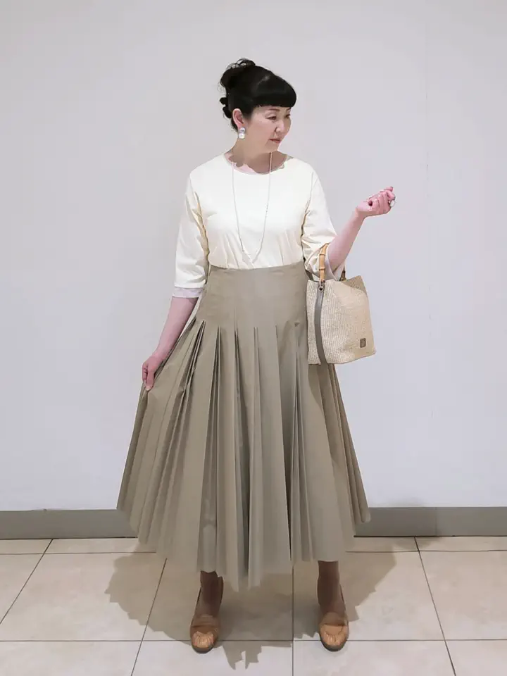 J.PRESS LADIES L スタッフ コーディネート画像