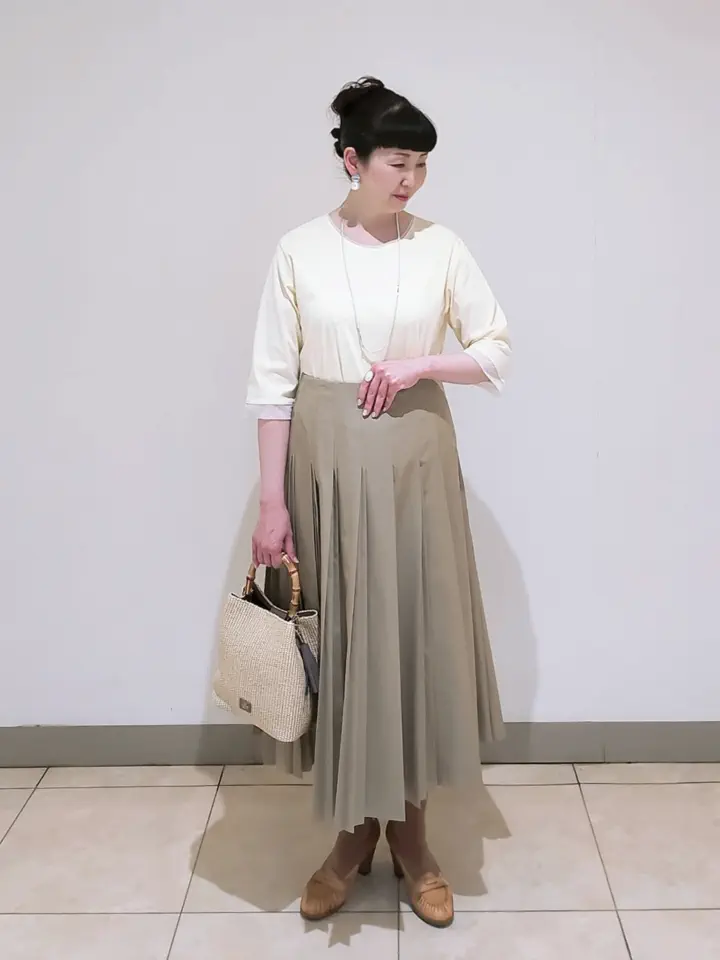 J.PRESS LADIES L スタッフ コーディネート画像