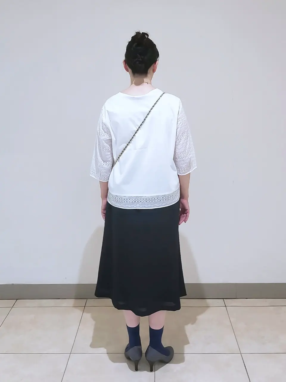 J.PRESS LADIES L スタッフ コーディネート画像