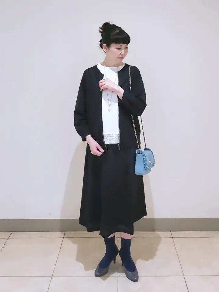 J.PRESS LADIES L スタッフ コーディネート画像