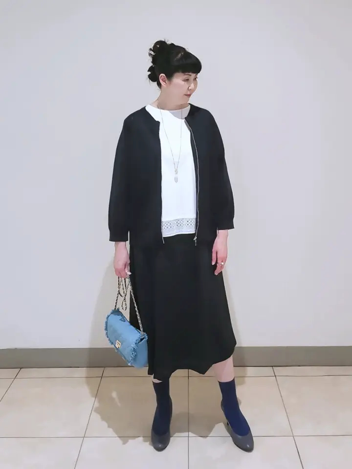 J.PRESS LADIES L スタッフ コーディネート画像