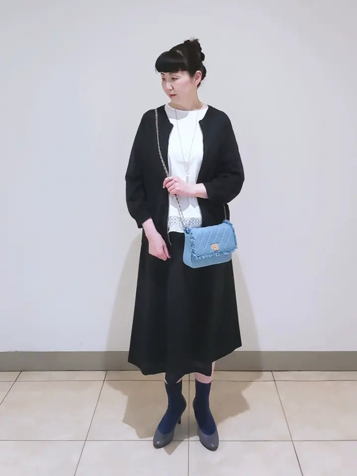 J.PRESS LADIES L スタッフ コーディネート画像