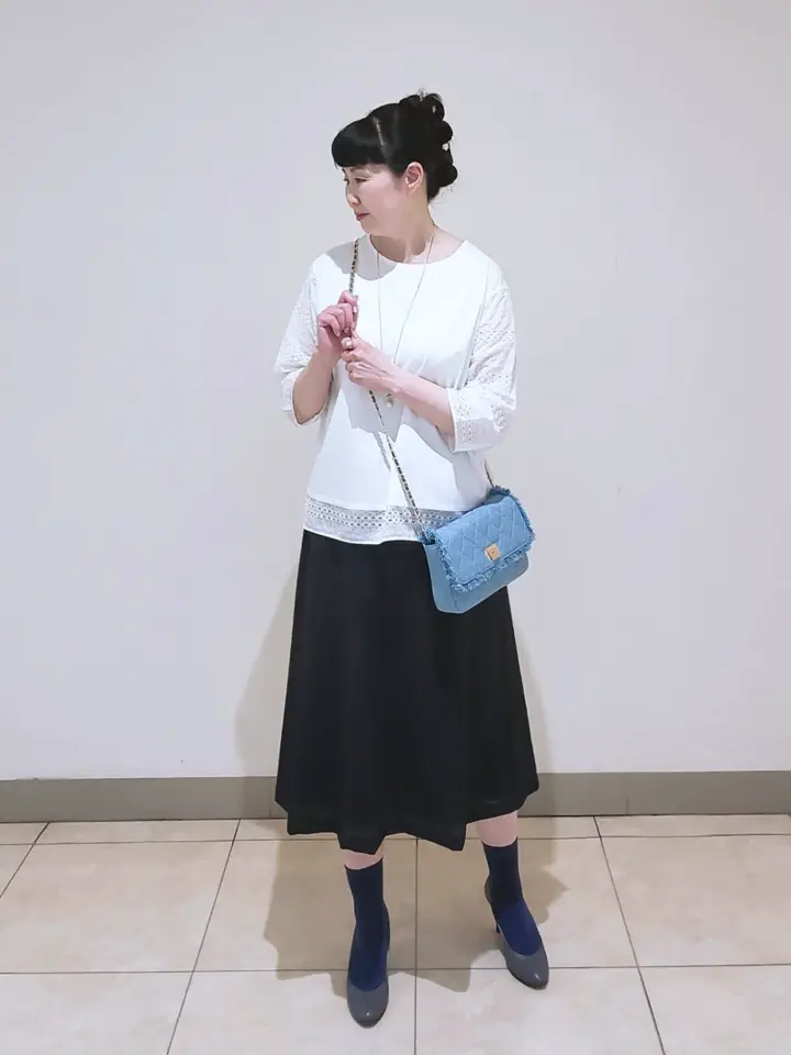 J.PRESS LADIES L スタッフ コーディネート画像