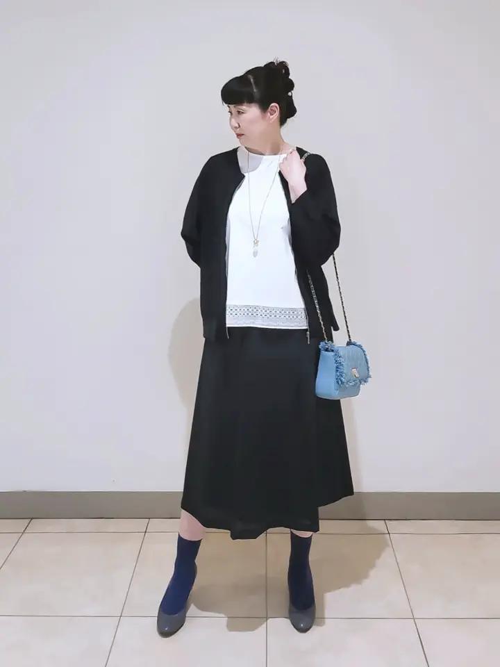 J.PRESS LADIES L スタッフ コーディネート画像