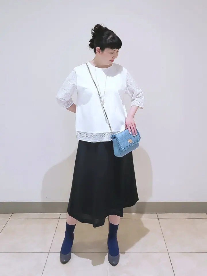 J.PRESS LADIES L スタッフ コーディネート画像