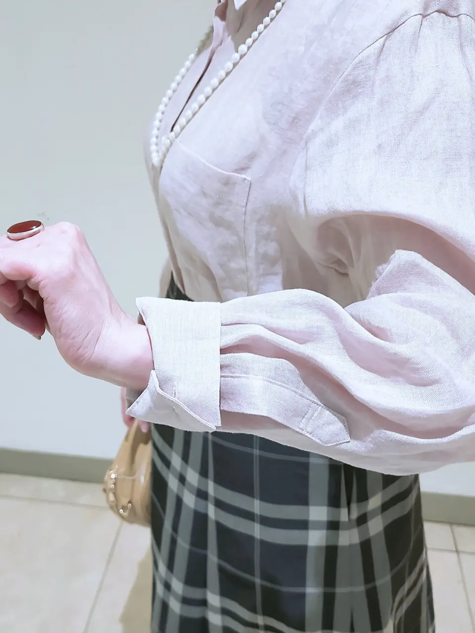 J.PRESS LADIES L スタッフ コーディネート画像