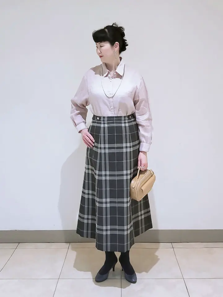 J.PRESS LADIES L スタッフ コーディネート画像