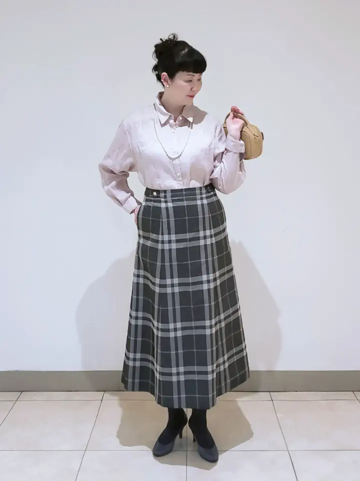 J.PRESS LADIES L スタッフ コーディネート画像