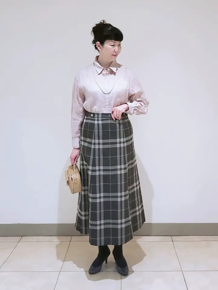 J.PRESS LADIES L スタッフ コーディネート画像