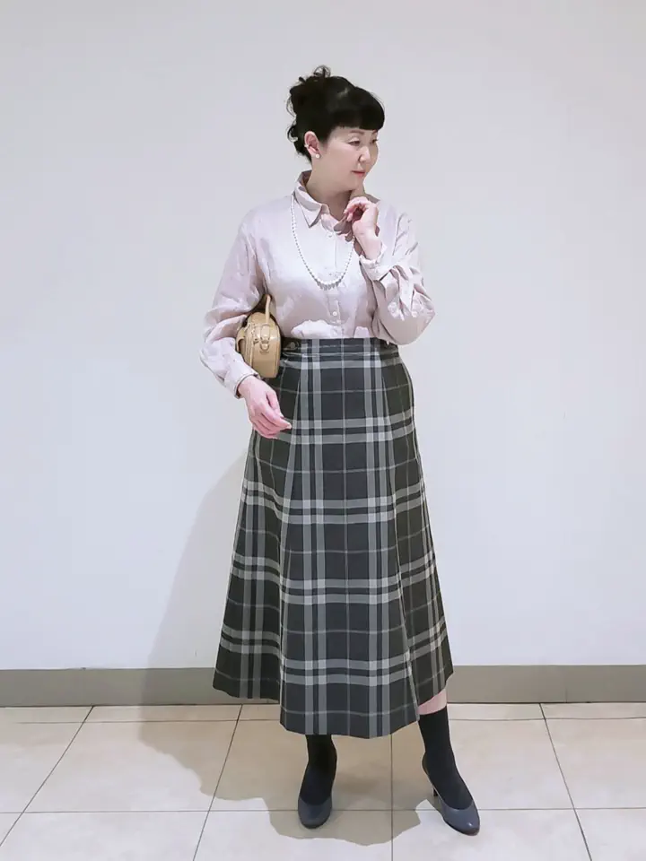 J.PRESS LADIES L スタッフ コーディネート画像