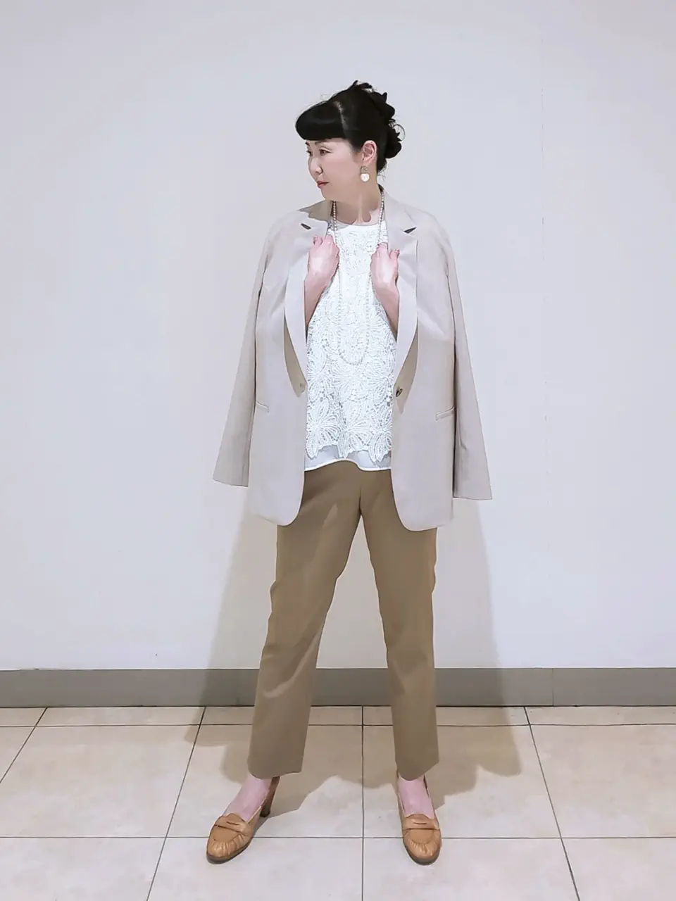  スタッフ コーディネート画像