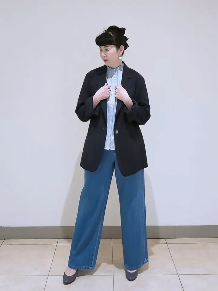 J.PRESS LADIES L スタッフ コーディネート画像