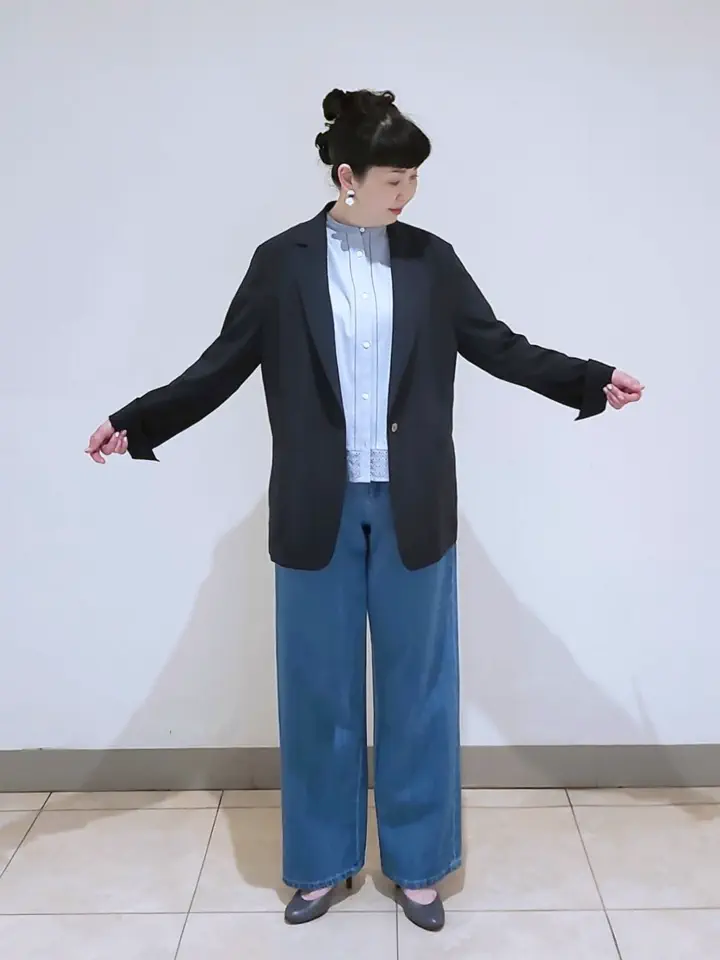 J.PRESS LADIES L スタッフ コーディネート画像