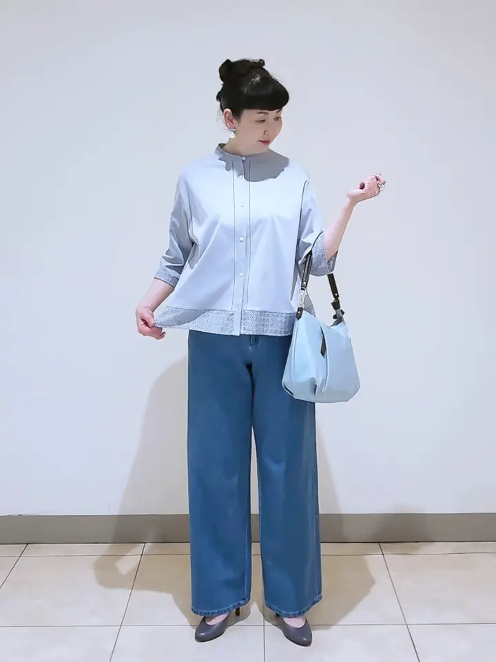 J.PRESS LADIES L スタッフ コーディネート画像