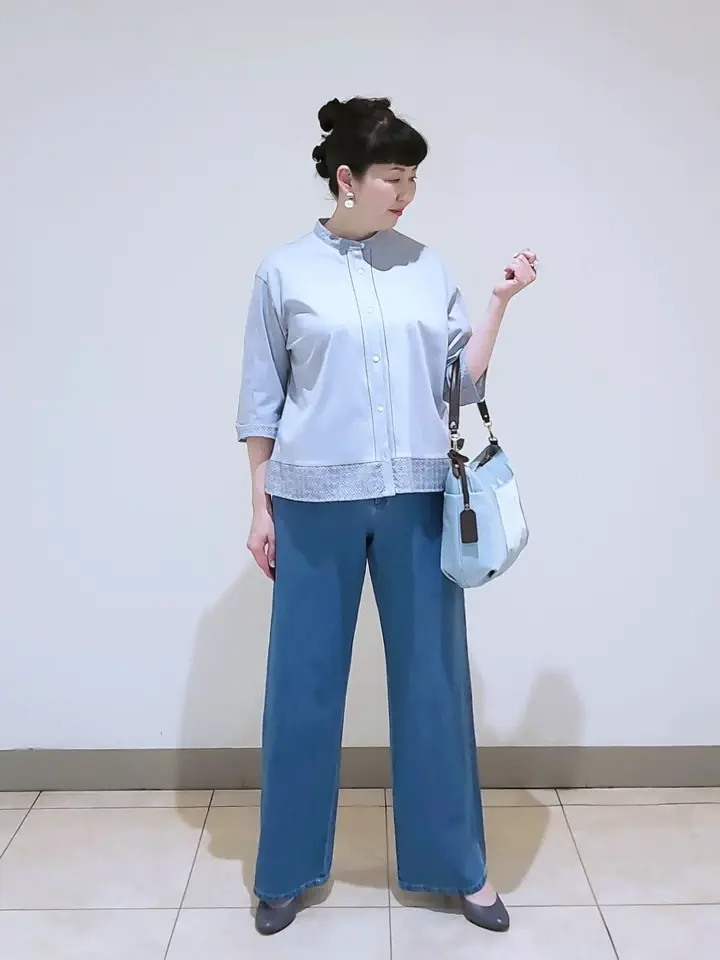 J.PRESS LADIES L スタッフ コーディネート画像