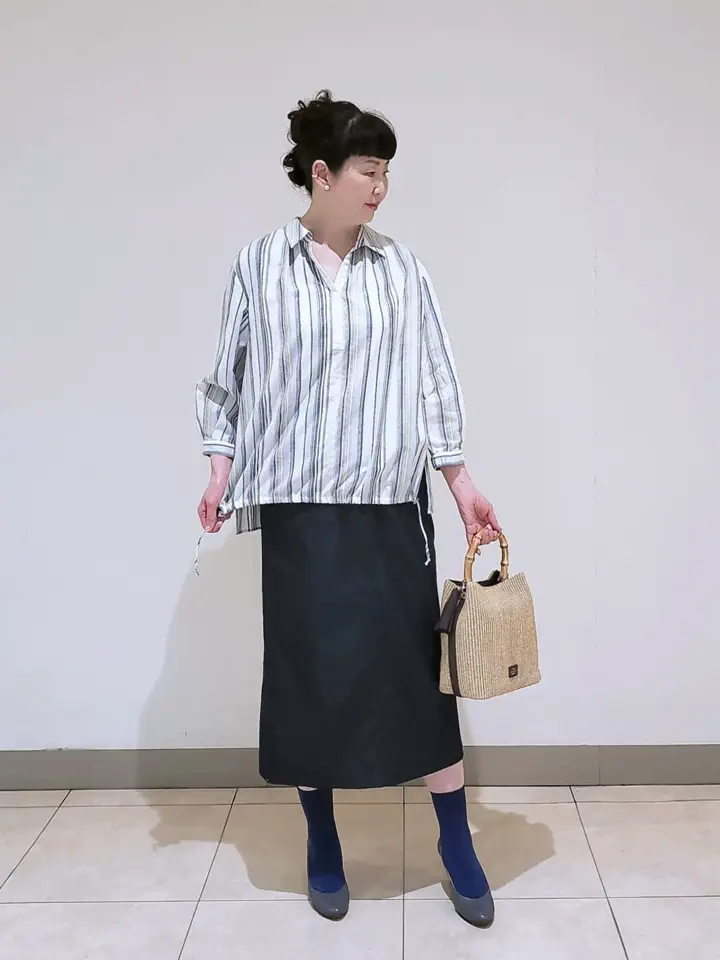 J.PRESS LADIES L スタッフ コーディネート画像