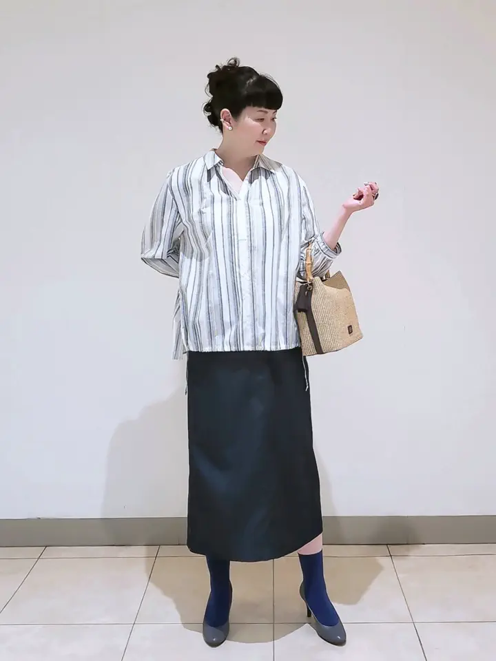 J.PRESS LADIES L スタッフ コーディネート画像