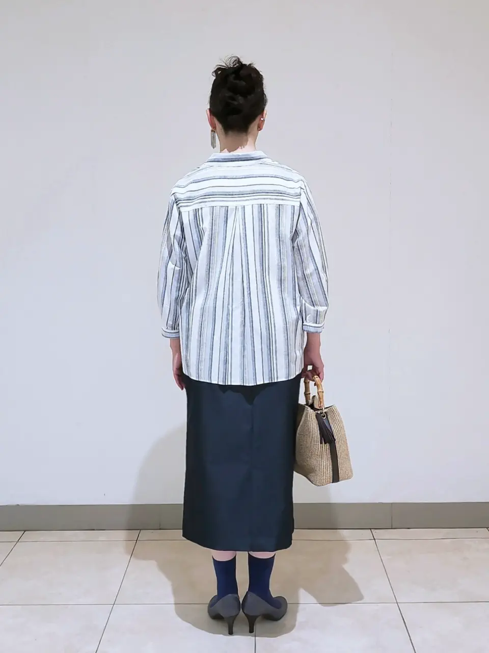 J.PRESS LADIES L スタッフ コーディネート画像