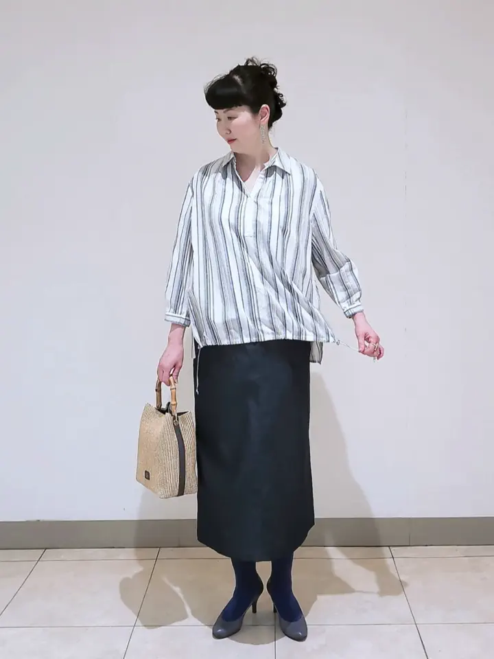 J.PRESS LADIES L スタッフ コーディネート画像