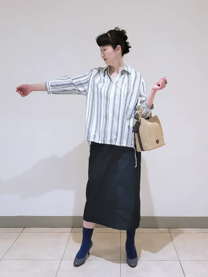 J.PRESS LADIES L スタッフ コーディネート画像