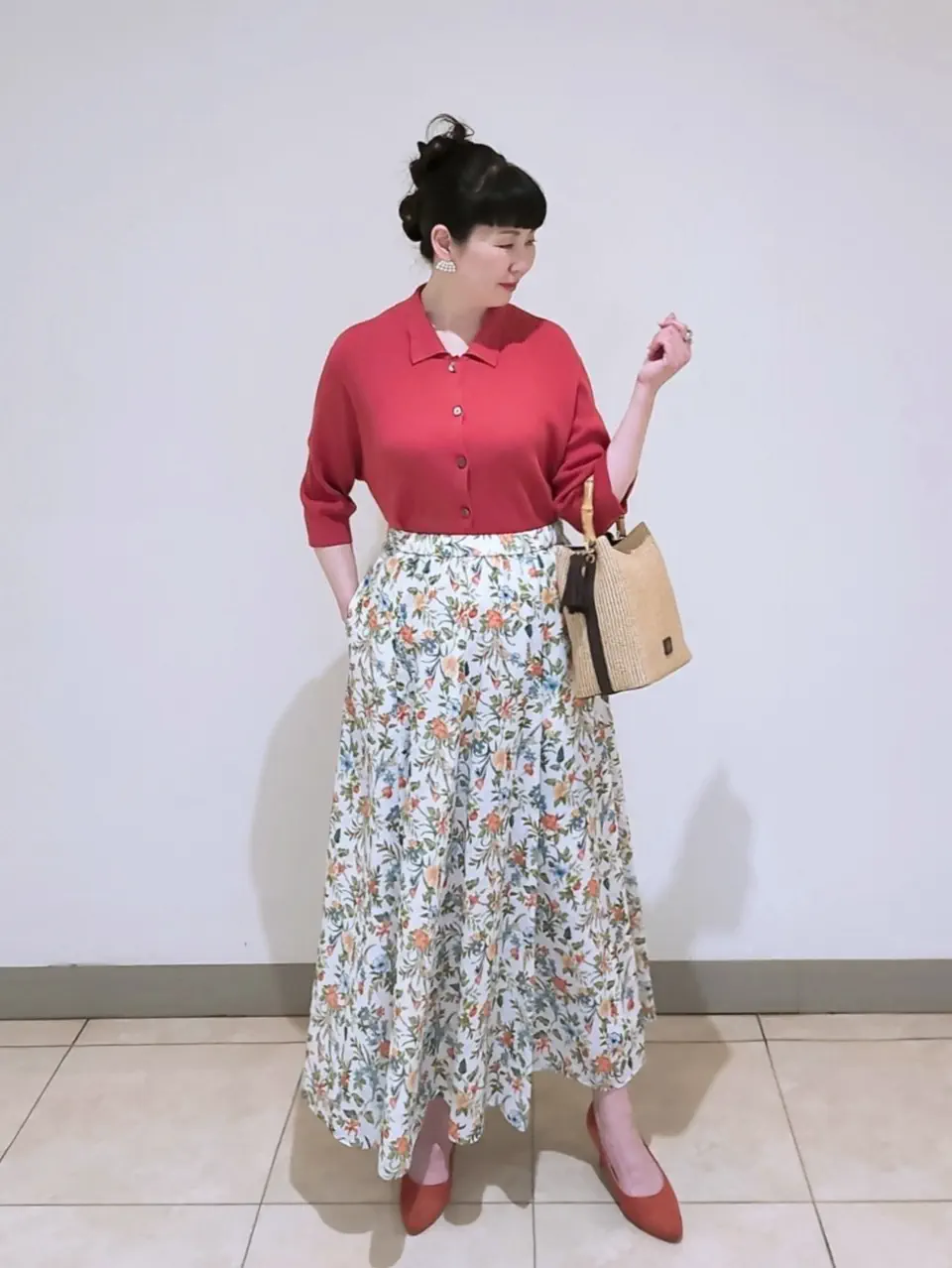  スタッフ コーディネート画像