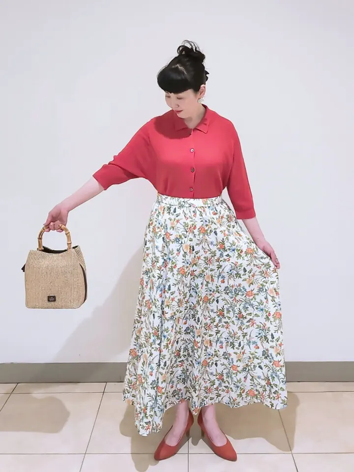 J.PRESS LADIES L スタッフ コーディネート画像