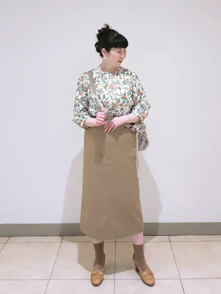 J.PRESS LADIES L スタッフ コーディネート画像