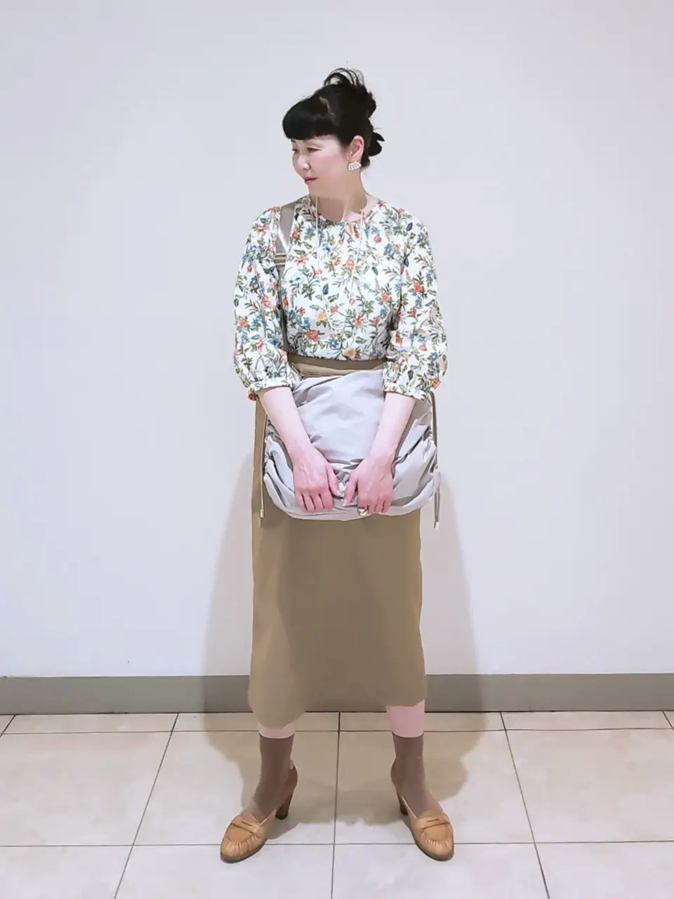 J.PRESS LADIES L スタッフ コーディネート画像