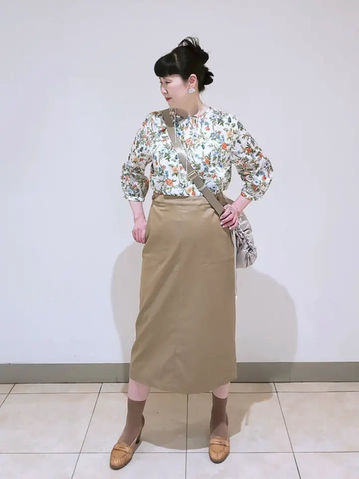 J.PRESS LADIES L スタッフ コーディネート画像
