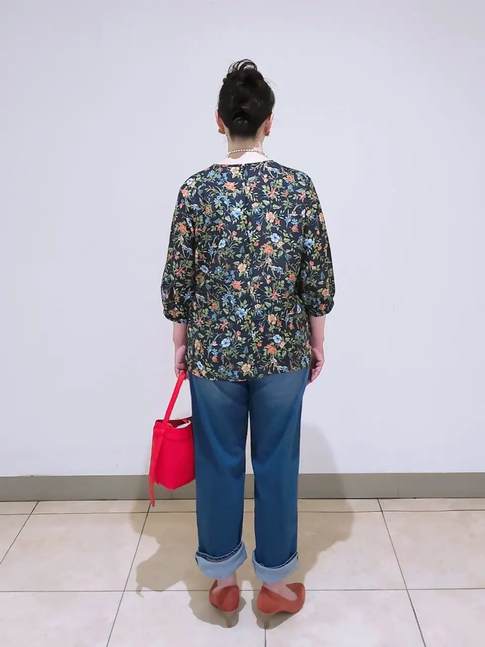 J.PRESS LADIES L スタッフ コーディネート画像