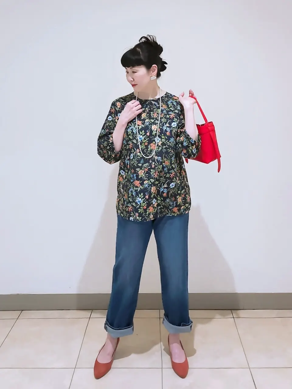  スタッフ コーディネート画像