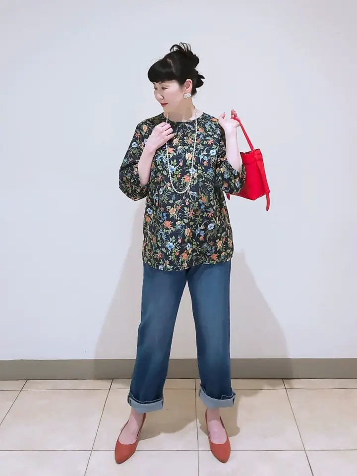 J.PRESS LADIES L スタッフ コーディネート画像