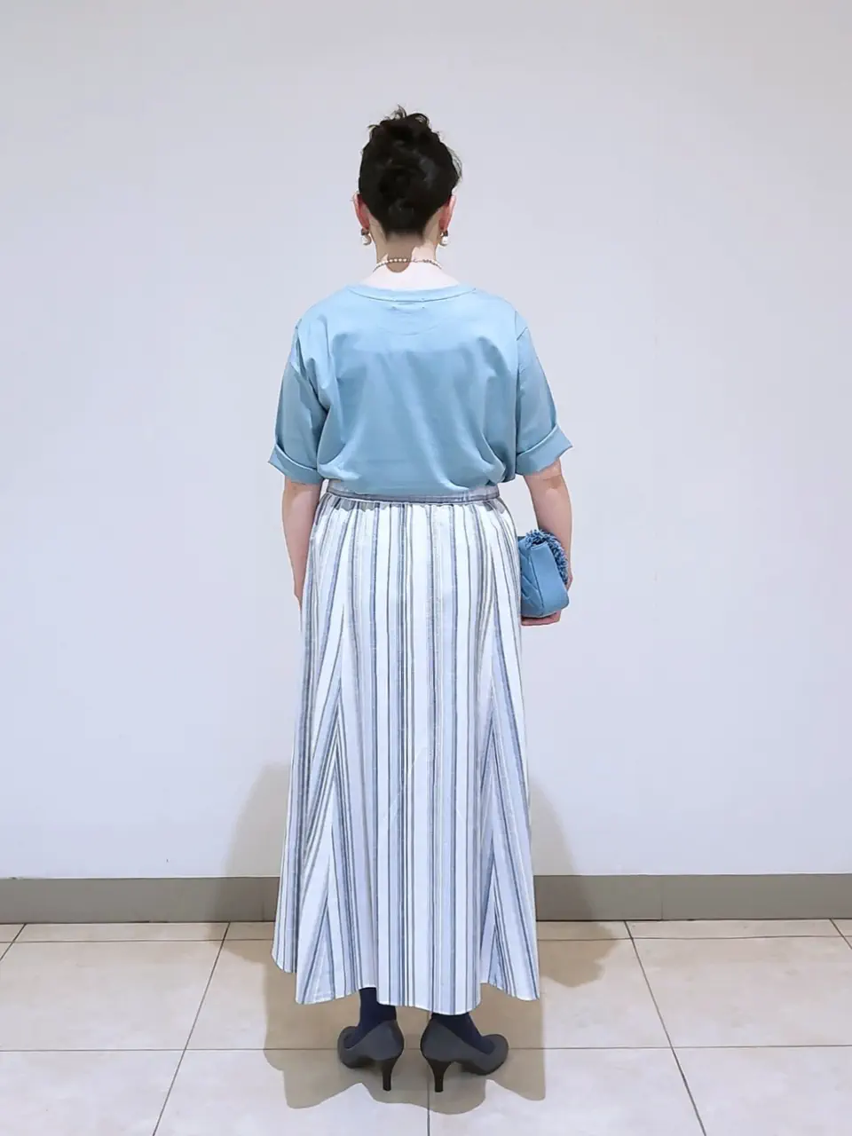 J.PRESS LADIES L スタッフ コーディネート画像