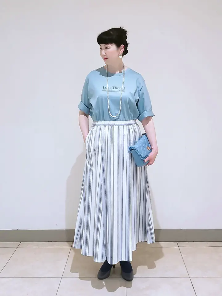 J.PRESS LADIES L スタッフ コーディネート画像