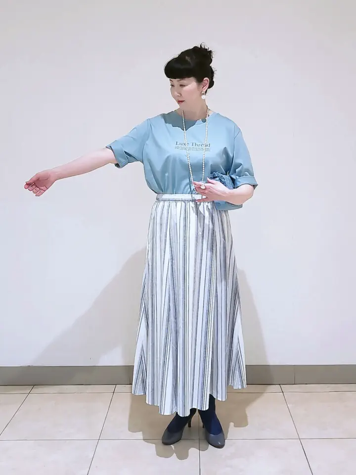 J.PRESS LADIES L スタッフ コーディネート画像