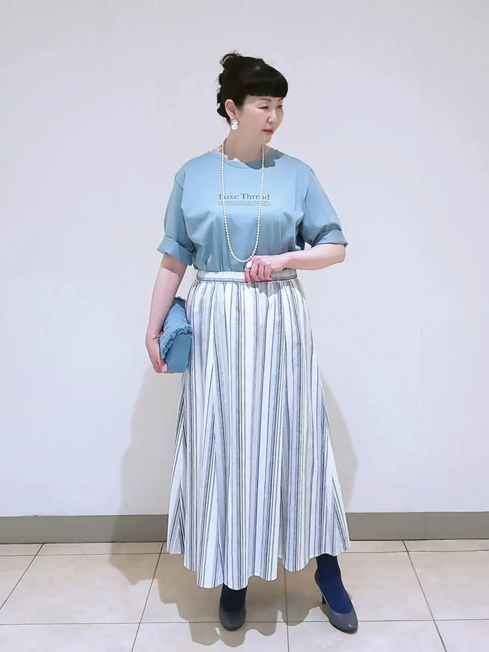 J.PRESS LADIES L スタッフ コーディネート画像