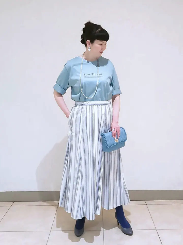 J.PRESS LADIES L スタッフ コーディネート画像