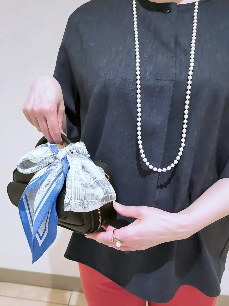 J.PRESS LADIES L スタッフ コーディネート画像