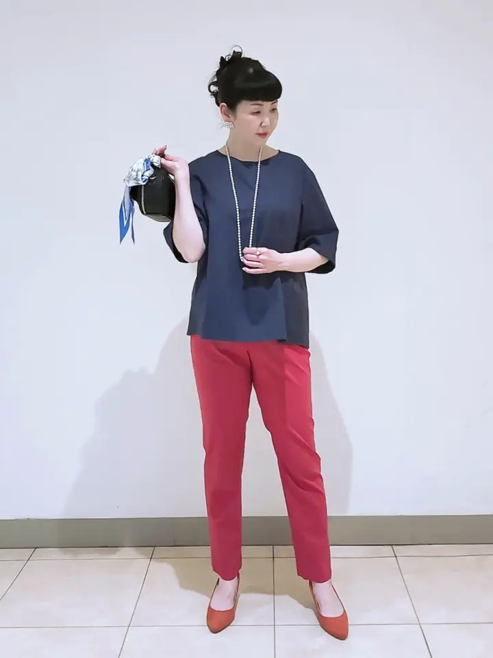 J.PRESS LADIES L スタッフ コーディネート画像