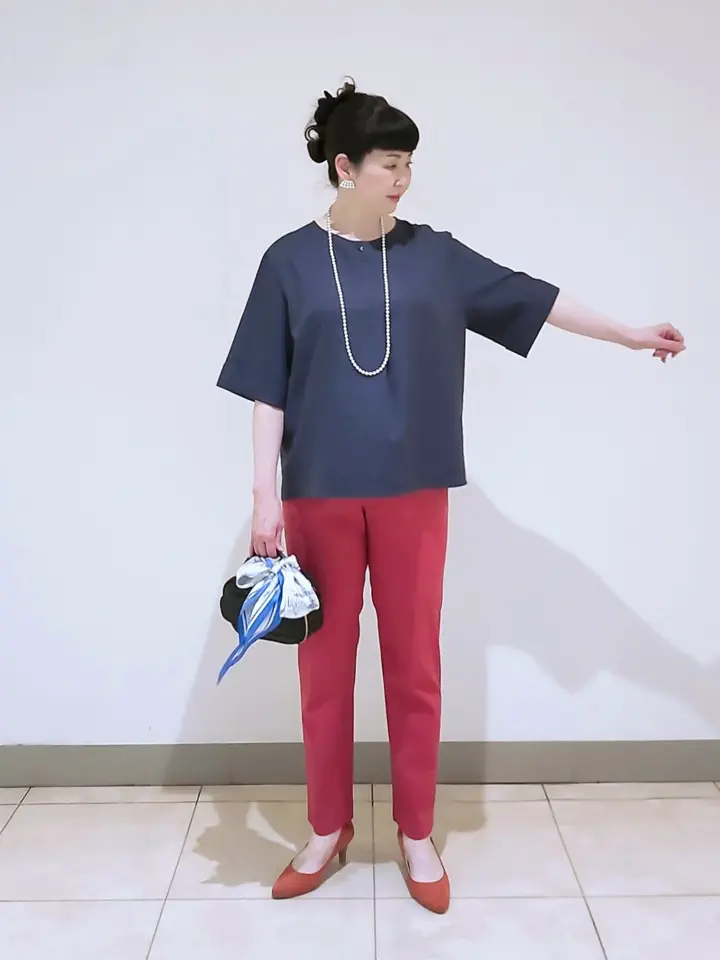 J.PRESS LADIES L スタッフ コーディネート画像