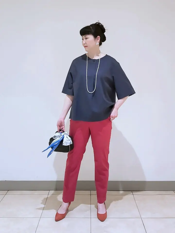 J.PRESS LADIES L スタッフ コーディネート画像