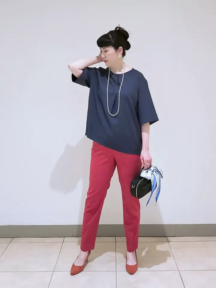 J.PRESS LADIES L スタッフ コーディネート画像